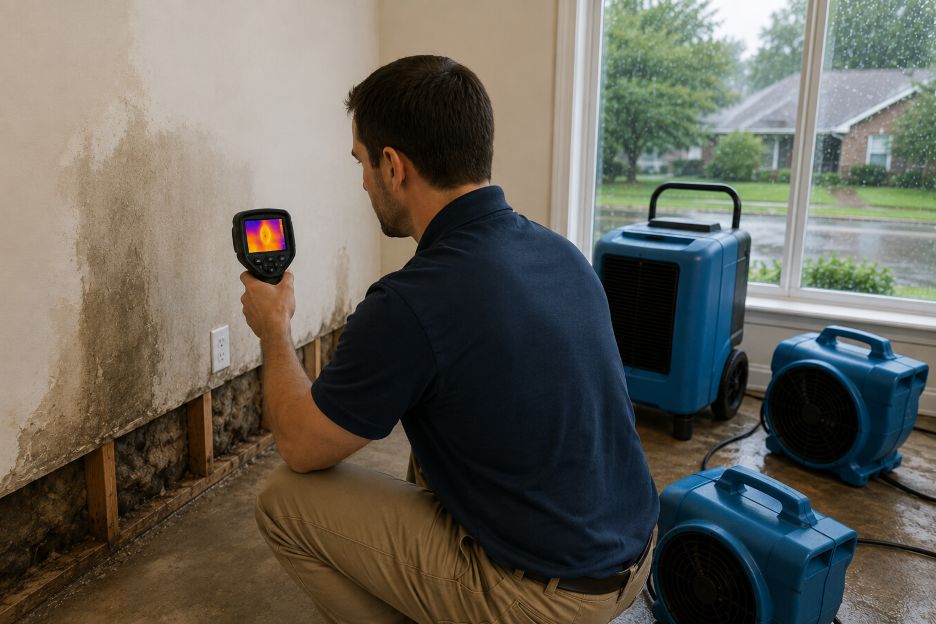 Room Moisture Inspection